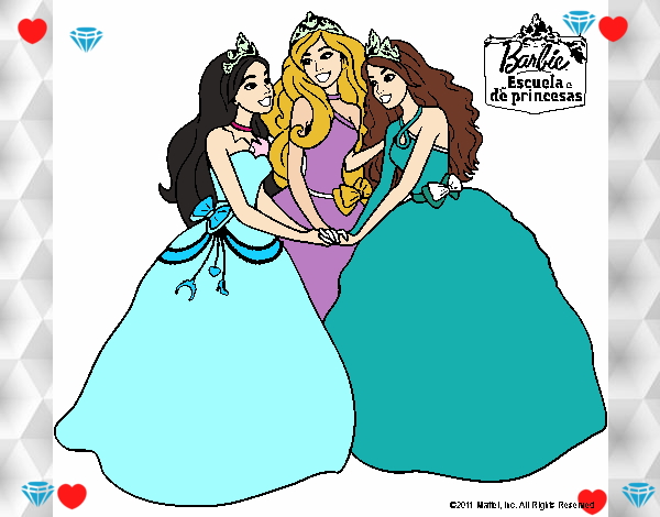 Barbie y sus amigas princesas