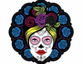 Calavera mejicana femenina