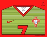 Camiseta del mundial de fútbol 2014 de Portugal