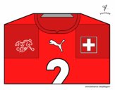 Dibujo Camiseta del mundial de fútbol 2014 de Suiza pintado por vito_lm9