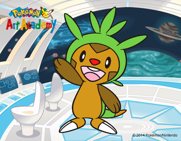 Chespin saludando