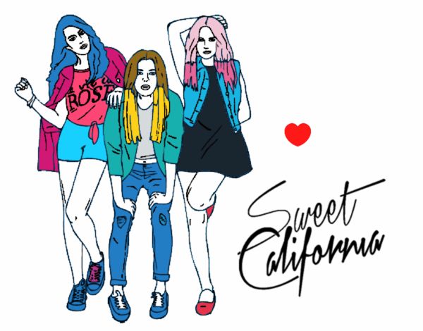 El grupo Sweet California