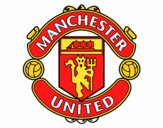 Dibujo Escudo del Manchester United pintado por elPety1708