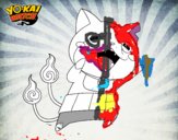 Jibanyan super feliz