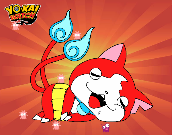 Jibanyan tumbado