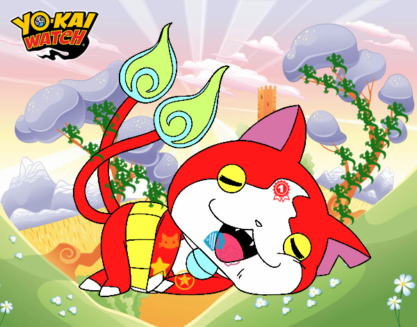 Jibanyan tumbado