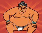 Dibujo Luchador de sumo furioso pintado por Angelito13
