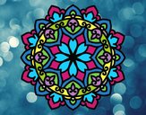 Dibujo Mandala celta pintado por anamabelam