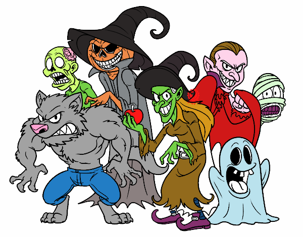 Monstruos de Halloween