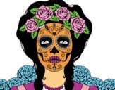 Mujer calavera mejicana