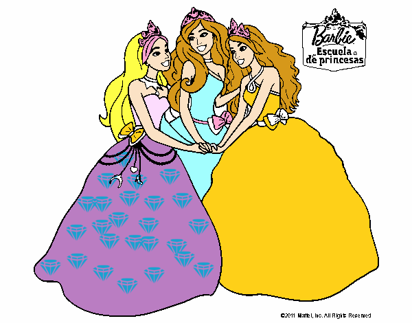 Barbie y sus amigas princesas