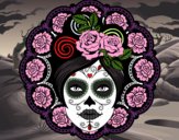 Calavera mejicana femenina