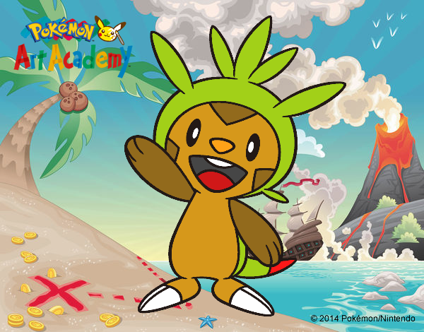 Chespin saludando