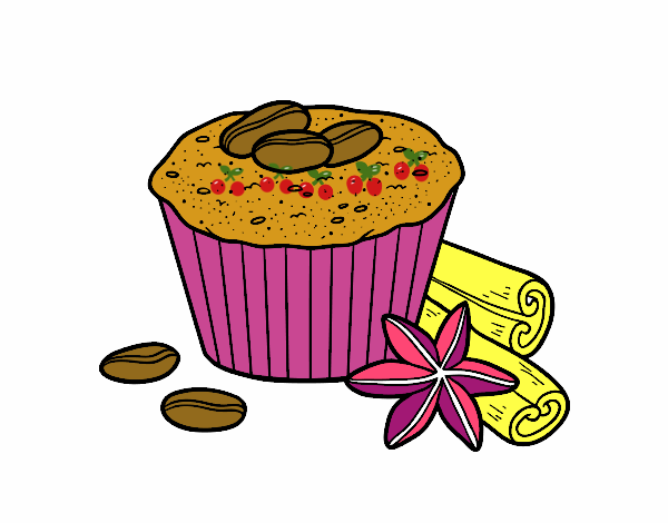 Cupcake de café