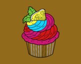 Dibujo Cupcake de limón pintado por bayoleth