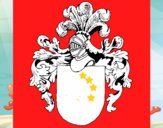 Escudo de armas y casco