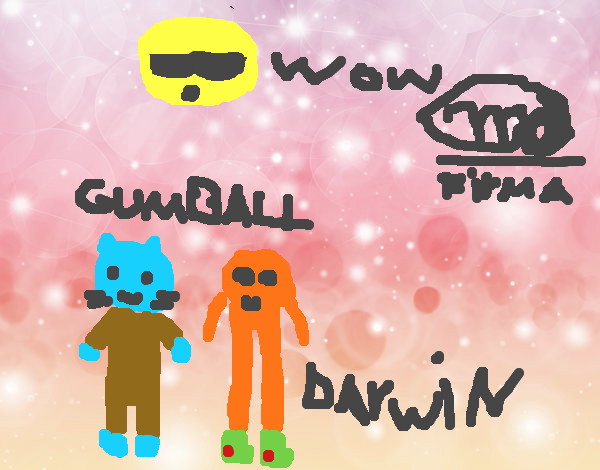 gumball y darwin        genial 