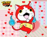 Jibanyan saltando