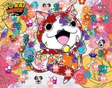 Jibanyan saltando