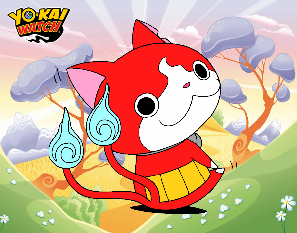 Jibanyan sentado