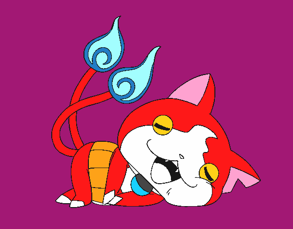 Jibanyan tumbado