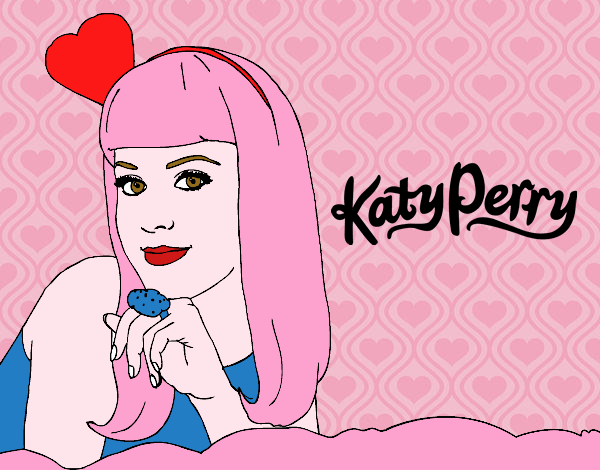 Dibujo Katy Perry pintado por ANTOI