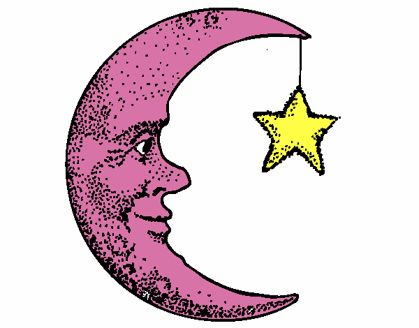 Luna y estrella