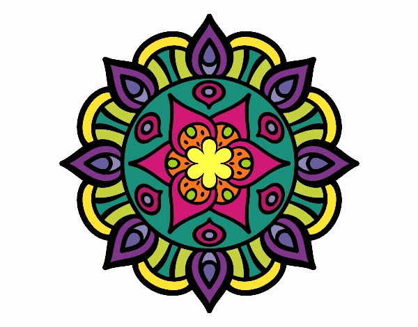 Mandala vida vegetal