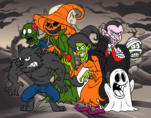 Monstruos de Halloween