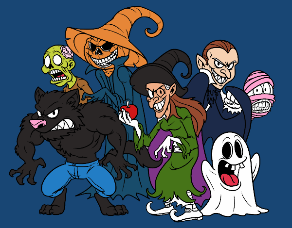 Monstruos de Halloween