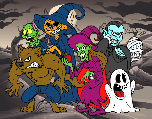 Monstruos de Halloween