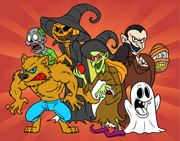 Monstruos de Halloween