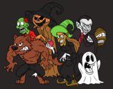 Monstruos de Halloween