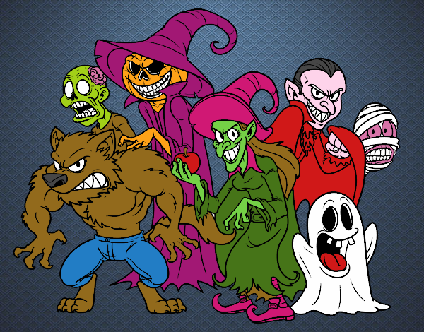 Monstruos de Halloween