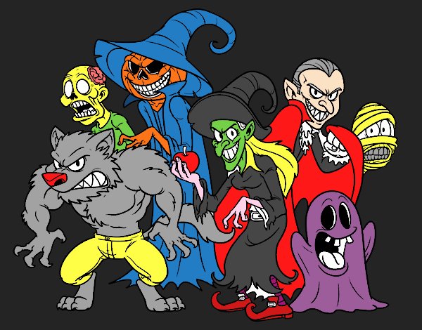 Monstruos de Halloween