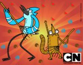 Mordecai y Rigby