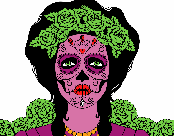 Mujer calavera mejicana