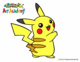 Pikachu de espaldas