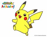 Dibujo Pikachu en Pokémon Art Academy pintado por Facundoro
