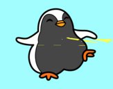 Pingüino bailando