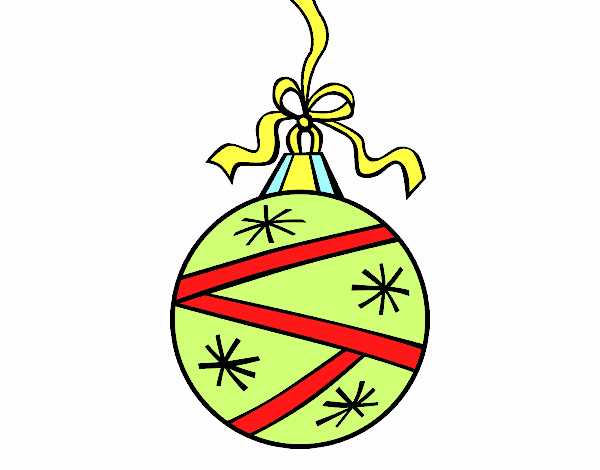 Una bola de Navidad