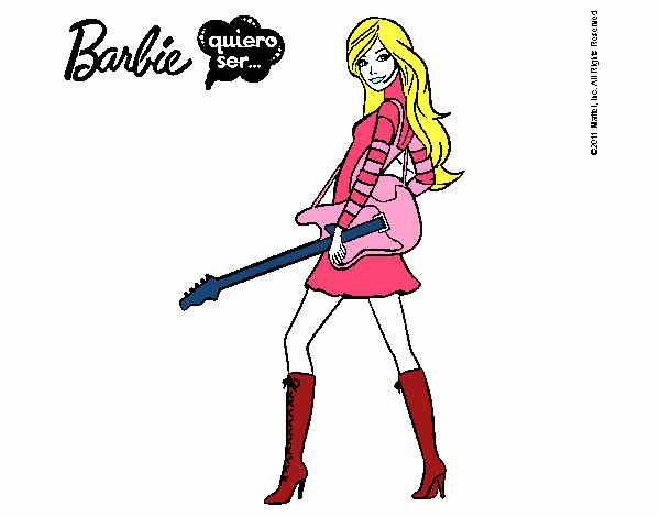 Barbie la rockera