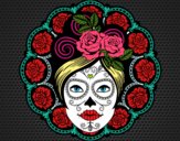 Calavera mejicana femenina