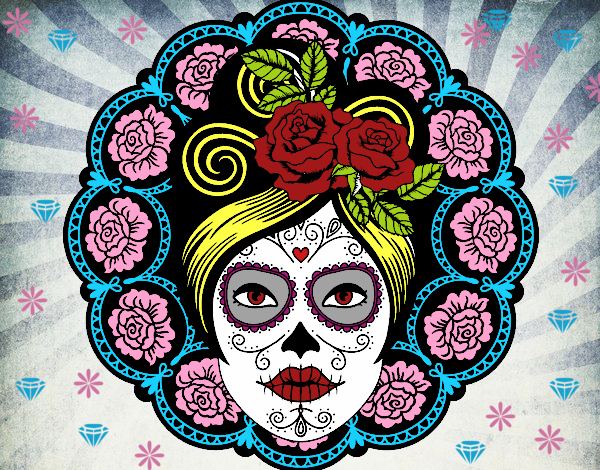 Calavera mejicana femenina