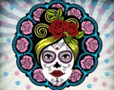 Calavera mejicana femenina