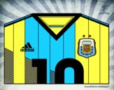 Camiseta del mundial de fútbol 2014 de Argentina