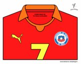 Camiseta del mundial de fútbol 2014 de Chile