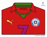 Camiseta del mundial de fútbol 2014 de Chile