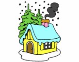 Casa en la nieve