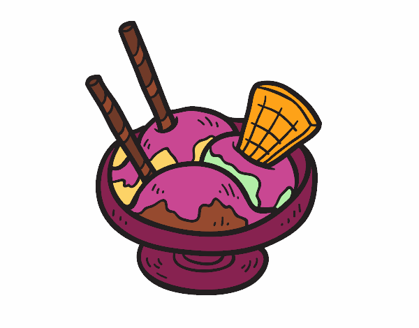 Copa de helado